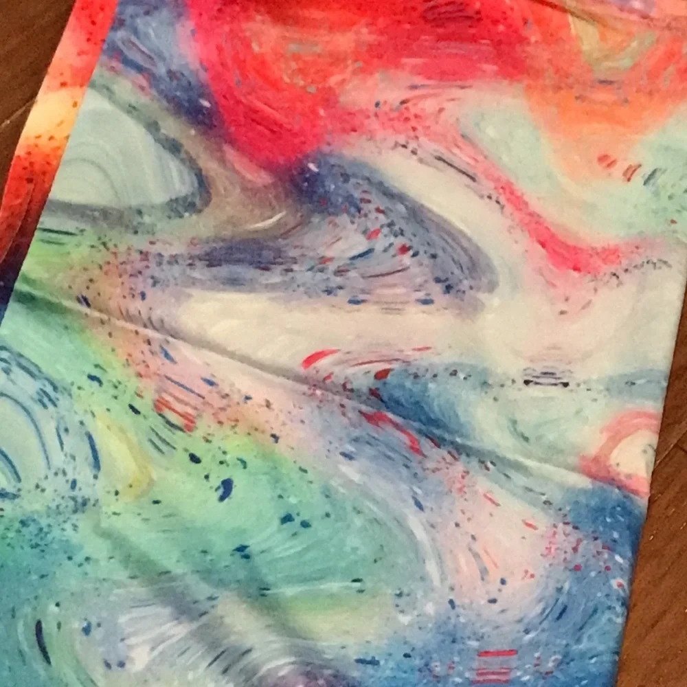 6/$20 new colorful swirl long neck gaiter